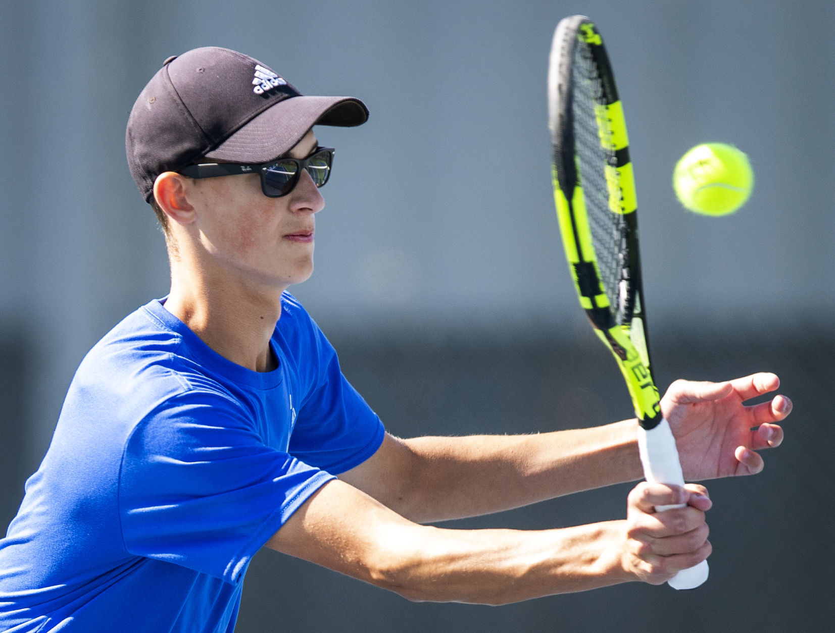 Class B boys state tennis, 10.14
